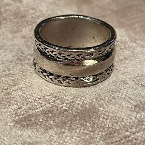 Cigar Band Ring Size 6 1/2
